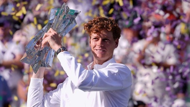 Jannik Sinner vô địch quần vợt Indian Wells 2026: Khi mức thưởng 30 tỷ đồng bị coi là nghịch lý tiền thưởng