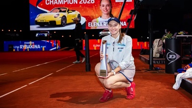 Elena Rybakina đăng quang tại quần vợt Stuttgart 2026: Đẳng cấp "đọc vị" trận đấu và khẳng định giá trị thương hiệu