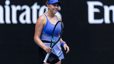 Quần vợt Miami Open 2026: Amanda Anisimova và bài học về sự điềm tĩnh sau "cú sốc" từ những cơn mưa