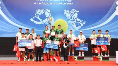 Giải Quần vợt Vô địch các CLB Quốc gia 2026: Khẳng định sức mạnh hệ thống phong trào và bài toán chuyên nghiệp hóa