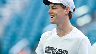 Jannik Sinner và công thức quần vợt "hủy diệt" những đối thủ thuận tay trái: Đẳng cấp của sự chuẩn bị tuyệt đối