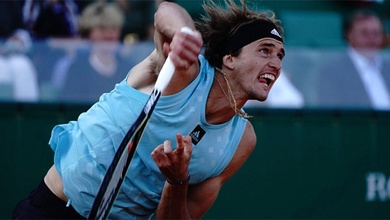 "Bài kiểm tra" thể trạng của Alexander Zverev trước lối chơi khó lường của Bonzi tại vòng 1 quần vợt Roland Garros 2026