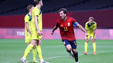 Oyarzabal giúp Tây Ban Nha ghi bàn đầu tiên ở Olympic sau 21 năm