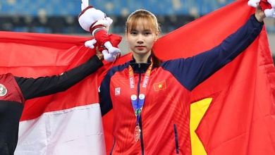 Cô gái Hà Nội sinh năm 2000 giành HCĐ nhảy xa giải điền kinh Hong Kong mở rộng 2024