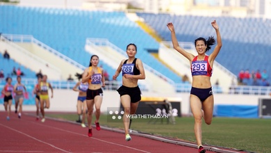 Á quân SEA Games 32 Bùi Thị Ngân giành HCV chạy 1500m nữ giải điền kinh Đài Loan mở rộng 2024
