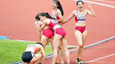 Lịch thi đấu điền kinh Asiad 19 ngày 4/10: Hy vọng có huy chương từ nhảy ba bước và chạy 4x400m nữ