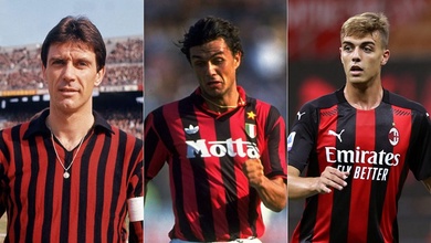 3 thế hệ nhà Maldini tạo nên sự kiện đặc biệt trong lịch sử Serie A