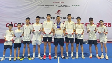 Pickleball Hải Phòng khẳng định vị thế với 18 suất dự chung kết Giải vô địch Pickleball các nhóm tuổi trẻ Quốc gia 2026