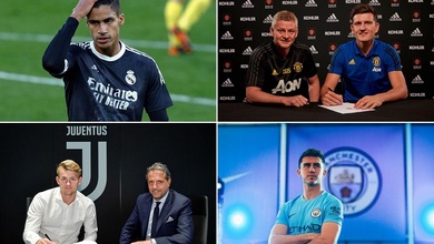 Varane đến MU chỉ là hậu vệ đắt giá thứ 14 trong lịch sử