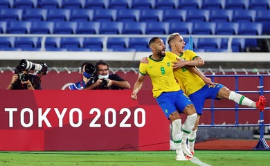Kết quả bóng đá U23 Brazil vs U23 Tây Ban Nha: U23 Brazil giành HCV