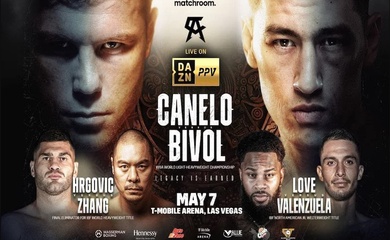 Lịch thi đấu Boxing: Canelo Alvarez vs Dmitry Bivol