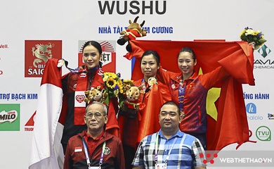 Kết quả SEA Games 31 hôm nay 15/5: Việt Nam tăng tốc trên bảng tổng sắp huy chương