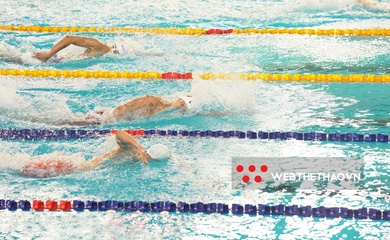 Trần Hưng Nguyên giành HCV cá nhân thứ 3, tuyển bơi Việt Nam vượt chỉ tiêu tại SEA Games 31