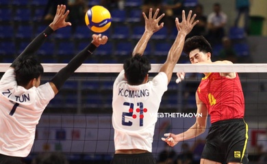 Đánh bại Myanmar, tuyển bóng chuyền nam Việt Nam giành vé cuối cùng vào Bán kết
