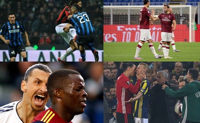 Những đối thủ mà Ibrahimovic gây hấn: Từ Materazzi đến Calhanoglu