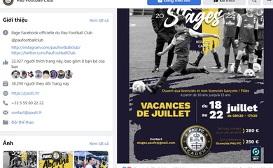 Trang Facebook của Pau FC tăng lượt theo dõi chóng mặt nhờ… Quang Hải