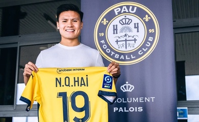 Hình ảnh cực chất của Quang Hải khi ra mắt Pau FC