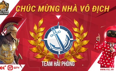 Ngược dòng đánh bại Bắc Ninh, Hải Phòng vô địch AoE Đấu Trường Cúp ITEL 3