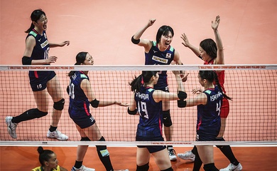 Bóng chuyền nữ Nhật Bản lần đầu tiên đánh bại Brazil sau 5 năm