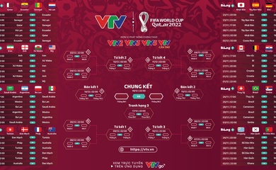 Kênh phát sóng trực tiếp World Cup 2022 trên VTV