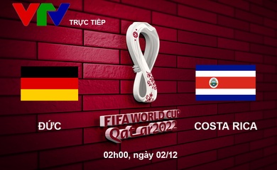 Link xem trực tiếp Đức vs Costa Rica 2h hôm nay, bảng E World Cup 2022