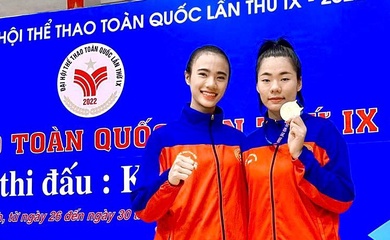 Chị em nhà vô địch thế giới Karate tranh tài ở Đại hội Thể thao toàn quốc 2022