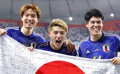 Nhật Bản quyết tâm chinh phục cột mốc chưa từng có trong lịch sử bóng đá nước này