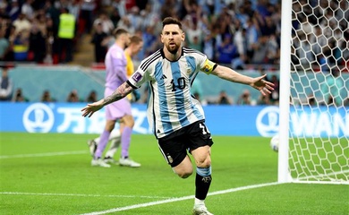 Messi bắt kịp kỷ lục ghi bàn của tuyển Argentina sau 20 năm