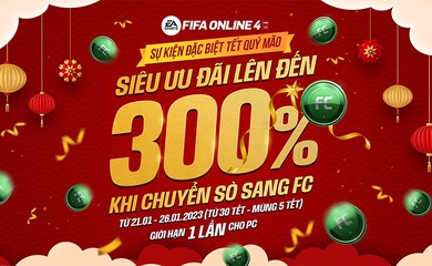 Chuyển Sò sang FC tháng 1/2025: Game thủ nhận khuyến mãi tối đa bao nhiêu FC?