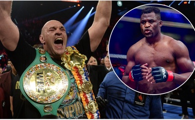 Tyson Fury thách Francis Ngannou đánh Boxing... bằng găng MMA