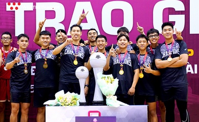 CLB Next Level của Stefan Nguyễn vô địch Saigon Basketball Championship 2023