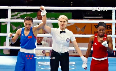 Nguyễn Thị Tâm vào tứ kết Boxing nữ vô địch thế giới, tiến gần mục tiêu huy chương