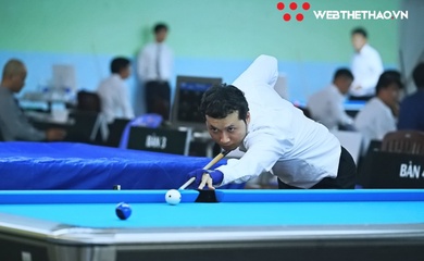 Nguyễn Bá Mạnh lập cú đúp tại giải VĐQG Billiards & Snooker 2023