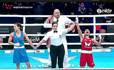 Nguyễn Thị Tâm giành huy chương bạc Boxing thế giới sau trận đấu khó tin