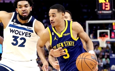 Từ người hùng hoá tội đồ, Jordan Poole cùng Warriors đánh rơi chiến thắng trước T-Wolves