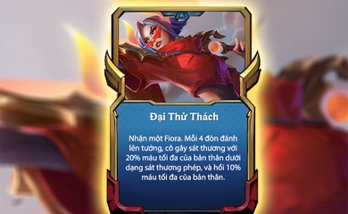 Đội hình Fiora Đại Thử Thách TFT 8.5 DTCL và cách lên đồ mạnh nhất