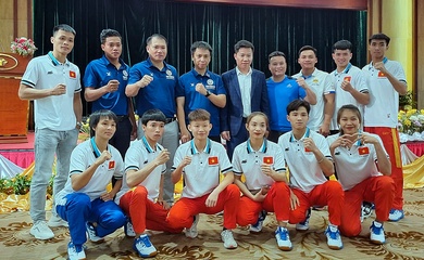 Đội tuyển Bokator Việt Nam tranh tài giải tiền SEA Games 32 với "dị nhân" Tuyết Mai