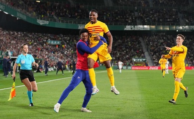 Ansu Fati ghi bàn thắng được mong chờ nhất cho Barca