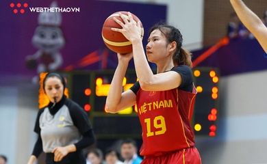 Thắng ngược dòng đội hình nhập tịch Campuchia, ĐT bóng rổ nữ Việt Nam có chiến thắng thứ hai