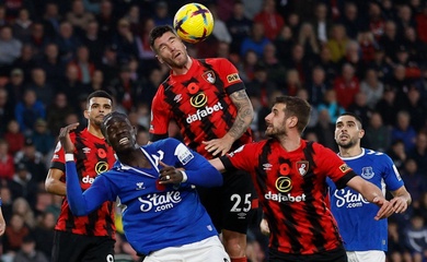 Tỷ lệ kèo trận Everton vs Bournemouth, Ngoại hạng Anh, 22h30 ngày 28/5