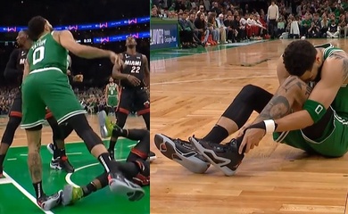 Cú lật cổ chân đau đớn cản bước Jayson Tatum đến NBA Finals 2023