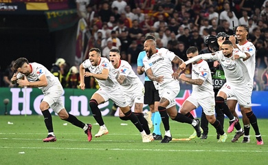 Roma thua trên chấm luân lưu, Sevilla vẫn là vua Europa League