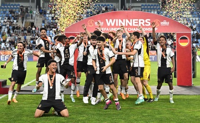 Kết quả giải vô địch U17 châu Âu: Đức lên ngôi sau loạt luân lưu