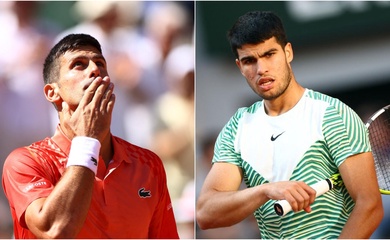 Bán kết Roland Garros 2023: Novak Djokovic đại chiến Carlos Alcaraz