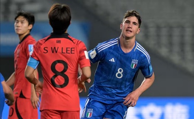 Italia vào chung kết giải U20 thế giới nhờ cầu thủ 17 tuổi