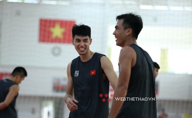 Đội tuyển bóng chuyền nam Việt Nam sẵn sàng trước thử thách AVC Challenge Cup