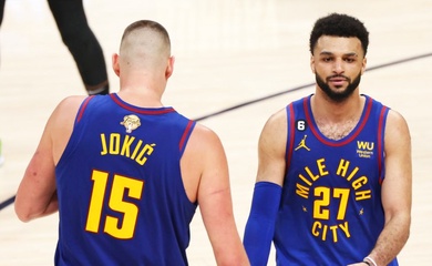 Hai ngôi sao Denver Nuggets đi vào lịch sử với bộ chỉ số độc nhất vô nhị tại NBA Finals 2023