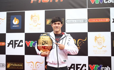 Nguyễn Trần Duy Nhất bất ngờ góp mặt tại AFC 25, ngỏ khả năng thi đấu tại giải MMA Hàn Quốc
