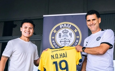Thầy cũ của Quang Hải từ chức sau khi Pau FC suýt rớt hạng Ligue 2