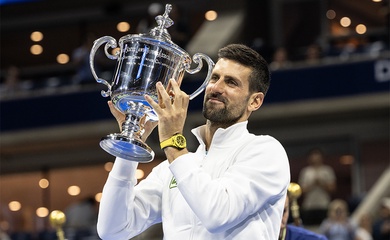 Bảng xếp hạng ATP Tour sau US Ope 2023: Novak Djokovic quay trở lại vị trí số 1
